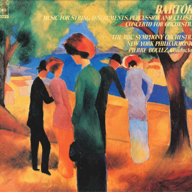 中古】LP Pierre Boulez Conductor, New Y Bartok ： Music For