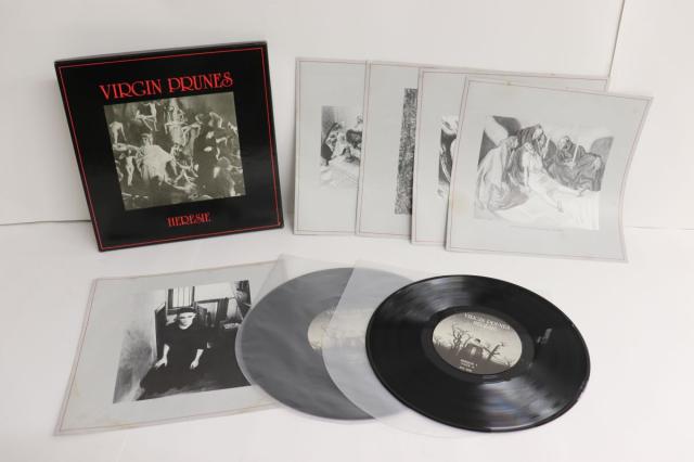 【中古】仏2discs 10” Virgin Prunes Heresie INV0500 LINVITATION AU SUIC /00420