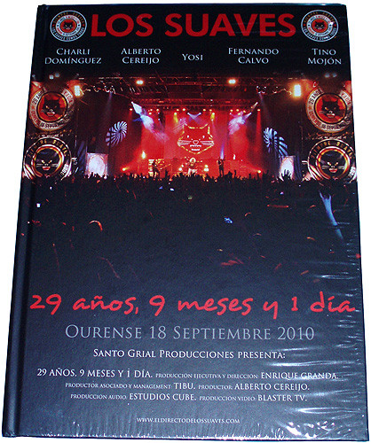 【中古】西3discs DVD Los Suaves 29 Anos, 9 Meses Y 1 Dia SG229CDDVD Santo Grial Records 未開封 /00330