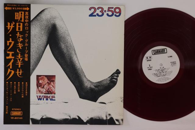 【中古】LP ウェイク 明日なき幸せ YP80163PROMO CARNABY プロモ /00260