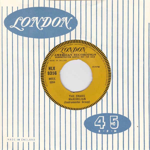 【中古】英7” Maximilian The Snake  HLX9356 London Records /00080