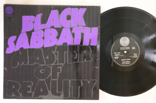 【中古】英LP Black Sabbath Master Of Reality (Box Sleeve) 6360050 VERTIGO /00260