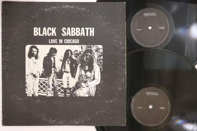 【中古】米2LP Black Sabbath Love In Chicago N2049 BERKELEY /00520