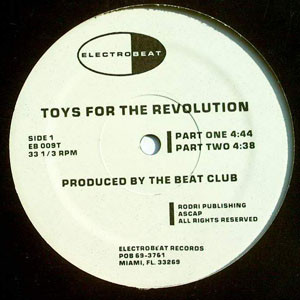 【中古】12” Toys For The Revolution Toys For The Revolution EB009T Electrobeat US Vinyl /00250