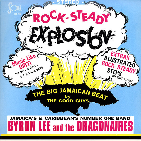 【中古】LP Byron Lee And The Dragonaires Rock-Steady  BLP010 Dynamic Jamaica Vinyl /00260