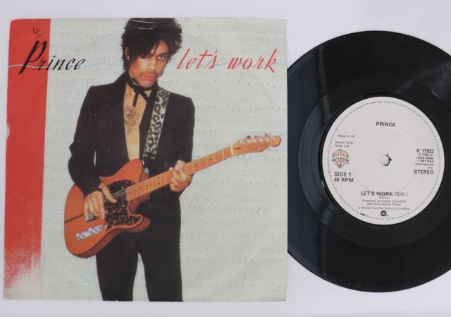 【中古】英7” Prince Lets Work / Ronnie, Talk To Russia K17922 WARNER BROS /00080 13,261円