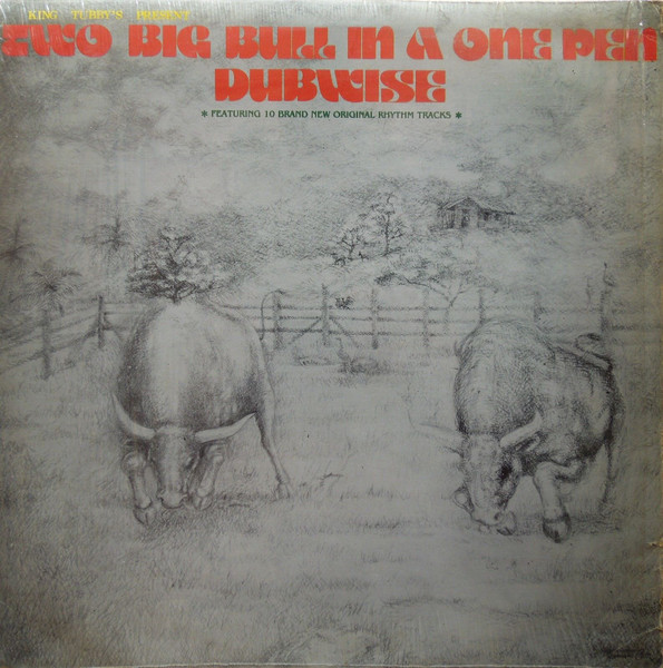 【中古】ジャマイカLP King Tubby Two Big Bull In A One Pen Dubwise NONE Firehouse /00260