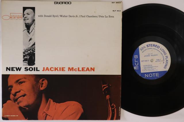 【中古】米LP Jackie Mclean New Soil BST84013 BLUE NOTE /00260