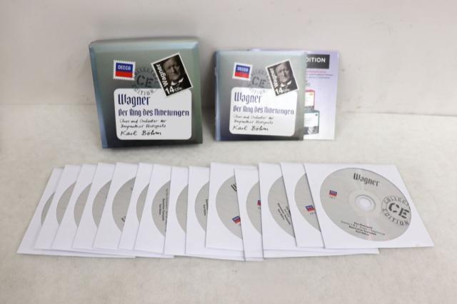 欧14discs CD Karl Bohm Wagner: Der Ring des Nibelungen  4782367 DECCA /00410 中古】欧14CD Karl Bohm Wagner： Der Ring des Nibelungen