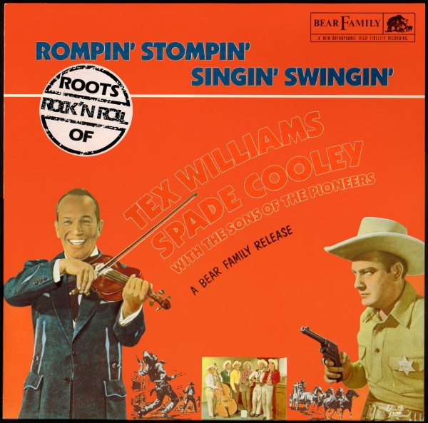 【中古】独LP Tex Williams / Spade Cooley Rompin, Stompin, Singin, Swingin BFX15110 Bear Family Records /00260