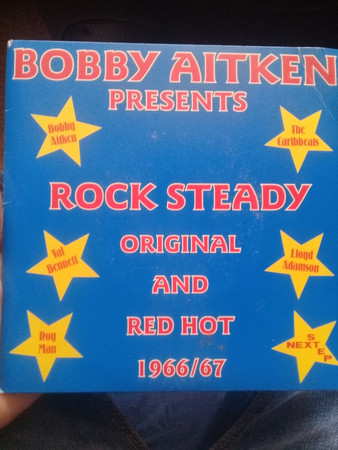 【中古】7” Bobby Aitken Rocksteady Original And Red Hot 1966/7 667209203870 Next Step /00080