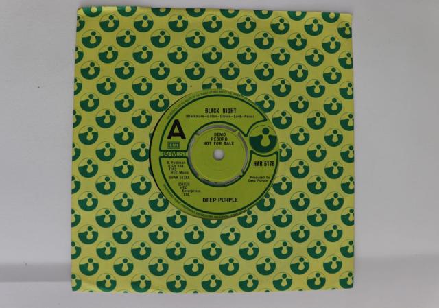 【中古】7” Deep Purple Black Night / Strange Kind HAR5178PROMO HARVEST UK Vinyl プロモ /00080