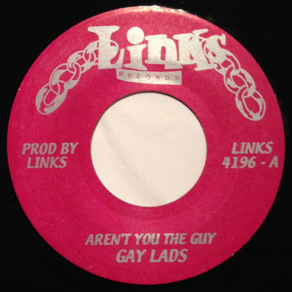 【中古】7” The Gaylads Arent You The Guy / Looking For A Girl 4196 Links Jamaica Vinyl /00080