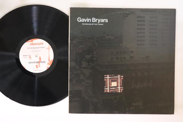 【中古】英LP Gavin Bryars Sinking Of The Titanic OBSCURE1 OBSCURE /00260