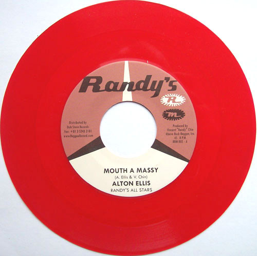 【中古】7” Alton Ellis, Randys All Stars Mouth A Massy / Baby Elephant Walk RRM005 Randys /00080