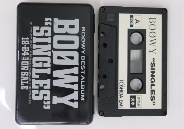 中古】Cassette Boowy Singles NONE TOSHIBA EMI プロモ /00110 