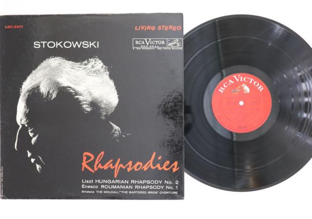 【中古】米LP Stokowski, Enescu, Smetana, Rc Liszt Hungarian Rhapsody No.2 In C-sharp Minor - Ro LSC2471 CLASSIC /00260