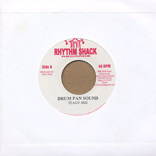 【中古】ジャマイカ7” Teddy Irie Drum Pan Sound NONE Rhythm Shack Records /00080