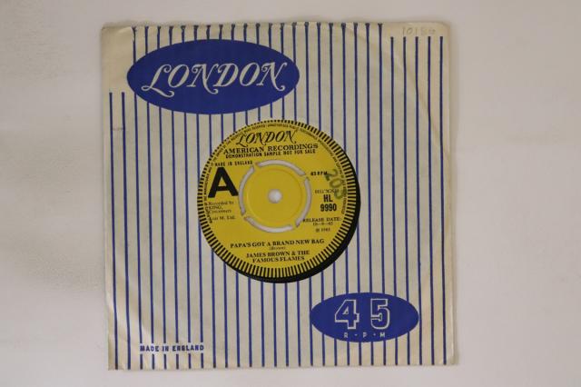 【中古】英7” James Brown Papas Got A Brand New Bag HL9990PROMO LONDON プロモ /00080