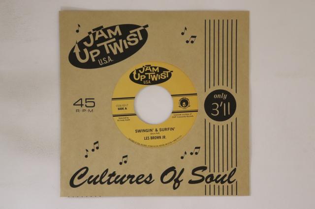 【中古】米7” Les Brown Jr. Swingin ＆ Surfin / Ever Again COS1017 JAM UP TWIST /00080