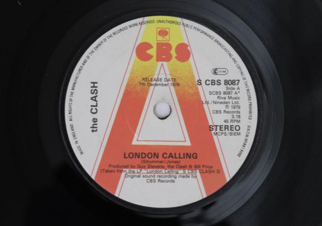 【中古】英7” Clash London Calling / Armagideon Time SCBS8087PROMO CBS プロモ /00080