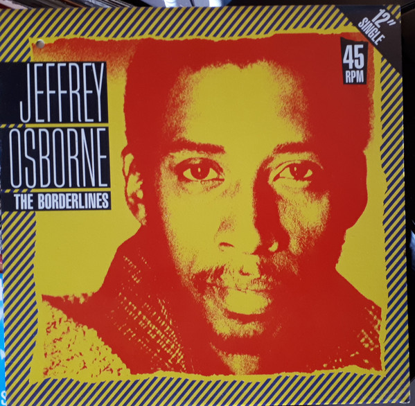 【中古】加12” Jeffrey Osborne The Borderlines SP12116 A＆M Records /00250