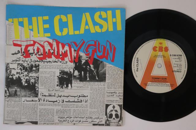 【中古】英7” Clash Tommy Gun / 1-2 Crush On You SCBS6788PROMO CBS プロモ /00080