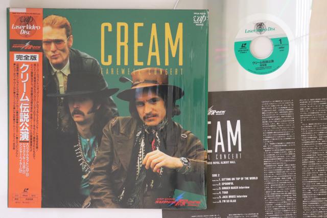 【中古】LASERDISC Cream Farewell Concert VPLR70119 VAP VIDEO /00500