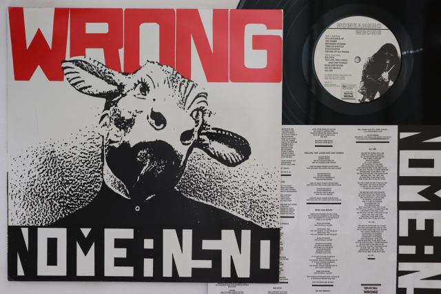 【中古】米LP NoMeansNo Wrong VIRUS77 ALTERNATIVE TENTACLE /00260