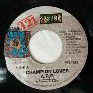 【中古】ジャマイカ7” A.R.P. Champion Lover SG001 321 Strong /00080
