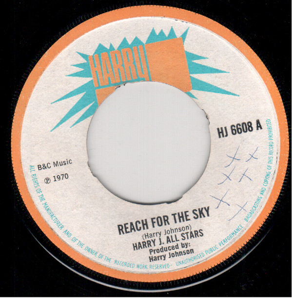 【中古】英7” Harry J. All Stars Reach For The Sky HJ6608 Harry J Records /00080 5,752円