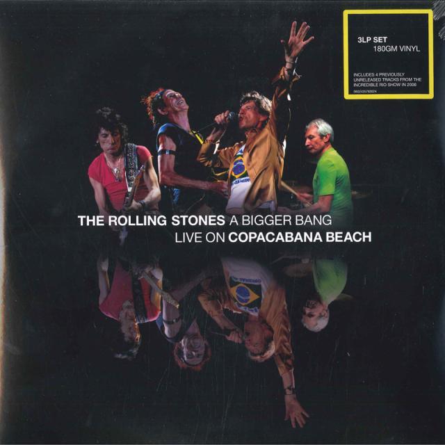 【新品】3LP Rolling Stones A Bigger Bang - Live On Copacabana Beach 3578302 Universal Music Grou /00920