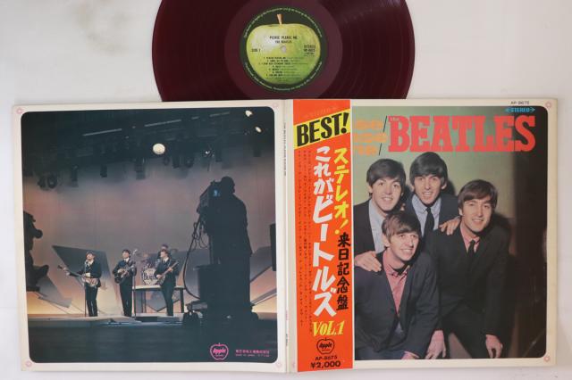 【中古】LP Beatles Please Please Me (-赤盤) AP8675 APPLE /00400