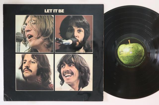 中古】英LP Beatles Let It Be PCS7096 APPLE /00260