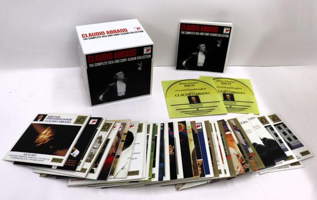 欧38CD クラウディオ・アバド, ベルリン アバド・rca&amp;ソニー録音全集 88843045052 SONY CLASSICAL /01160 中古】欧38CD クラウディオ・アバド, ベルリン アバド・rca＆