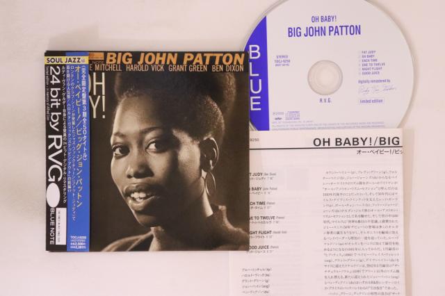 【中古】CD Big John Patton Oh Baby! TOCJ9250 BLUE NOTE 紙ジャケ /00110