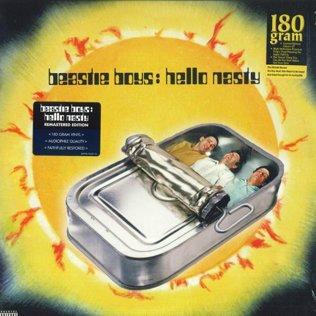 【新品】欧2LP Beastie Boys Hello Nasty 5099969423918 Capitol Records, Gra /00520