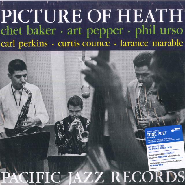 【新品】ワールドワイドLP Chet Baker, Art Pepper, Phil U Picture Of Heath B003367401 Pacific Jazz /00260