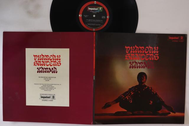 Pharoah Sanders Karma US 初回コートジャケ　レコード Pharoah Sanders Karma US 初回コートジャケ レコード