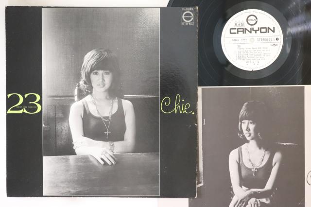 LP 沢チエ 23 - Twenty-three Years Old C3045PROMO CANYON プロモ /00260 中古】LP 沢チエ 23 - Twenty-three Years Old C3045PROMO