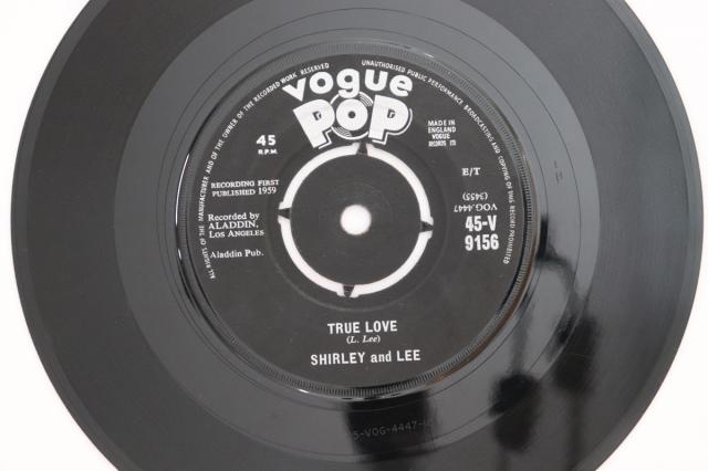 【中古】英7” Shirley ＆ Lee True Love 45v9156 Vogue Pop /00080