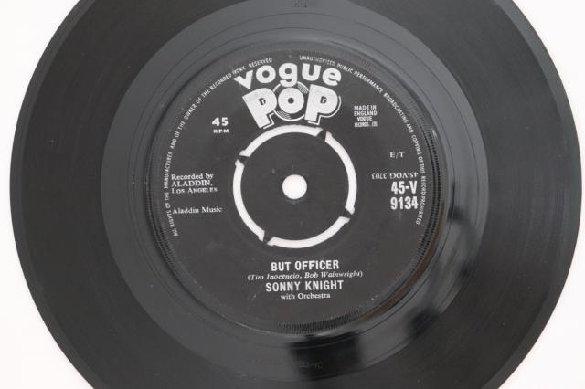 【中古】英7” Sonny Knight But Officer / Dear Wonderful God 45V9134 Vogue Pop /00080