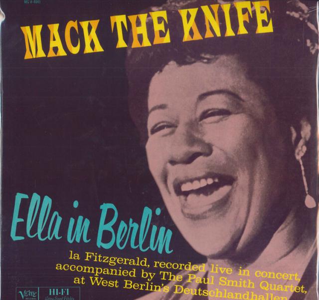 【新品】独LP Ella Fitzgerald Mack The Knife (The Complete Ella In Berlin) MGV4041 Verve Records /00260
