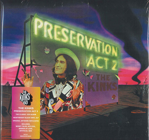 【新品】2LP The Kinks Preservation Act 2 BMGCAT810DLP BMG /00660
