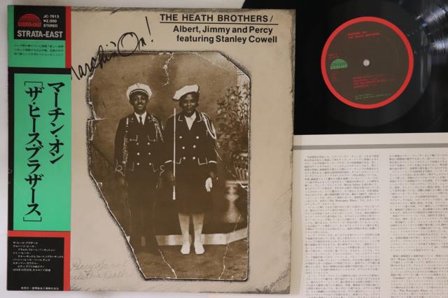 【中古】LP Heath Brothers Marchin On! JC7513 STRATA EAST /00260
