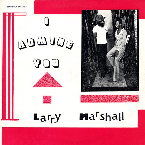 【中古】英LP Larry Marshall I Admire You JR001LP Java Record /00260