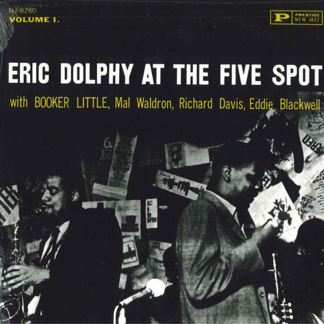 【新品】米LP Eric Dolphy At The Five Spot, Volume 1. NJ8260 Prestige, New Jazz,  /00260