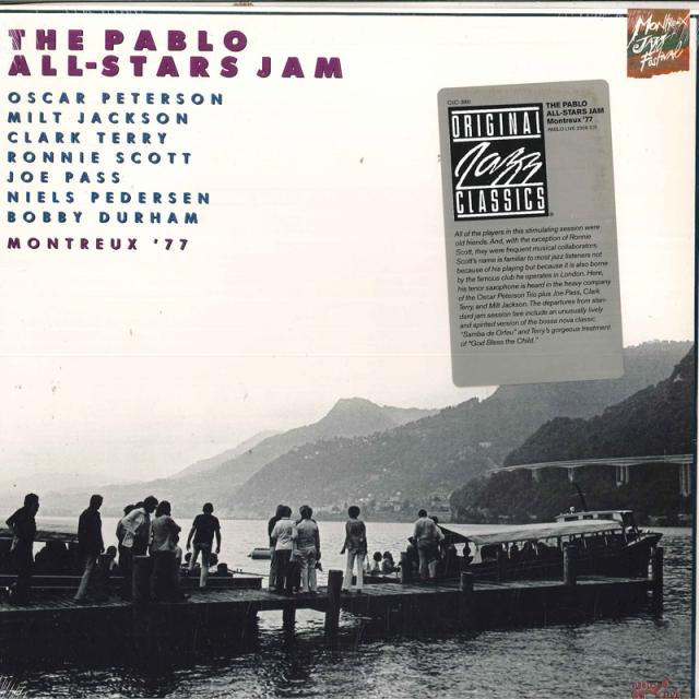 【新品】米LP Pablo All-Stars Jam Montreux 77 OJC380 Original Jazz Classi /00260