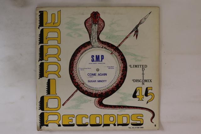 【中古】英12” Sugar Minott Come Again SMP003 S.M.P /00250