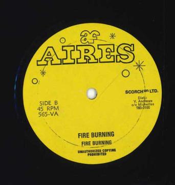 【中古】米12” I-Roy / Carl Dawkins ＆ Little  Thats Prophesy / Fire Burning 565VA Aires /00250